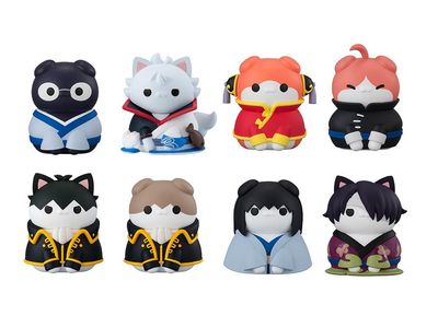 Gintama Nyantama Mega Cat Project Gintama Meow-Meow Edition Box of 8 Figures
