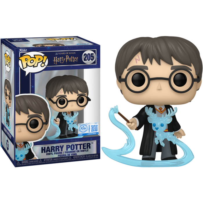 Pre-Order: Harry Potter - Harry Potter with Patronus Pop! Vinyl Figure