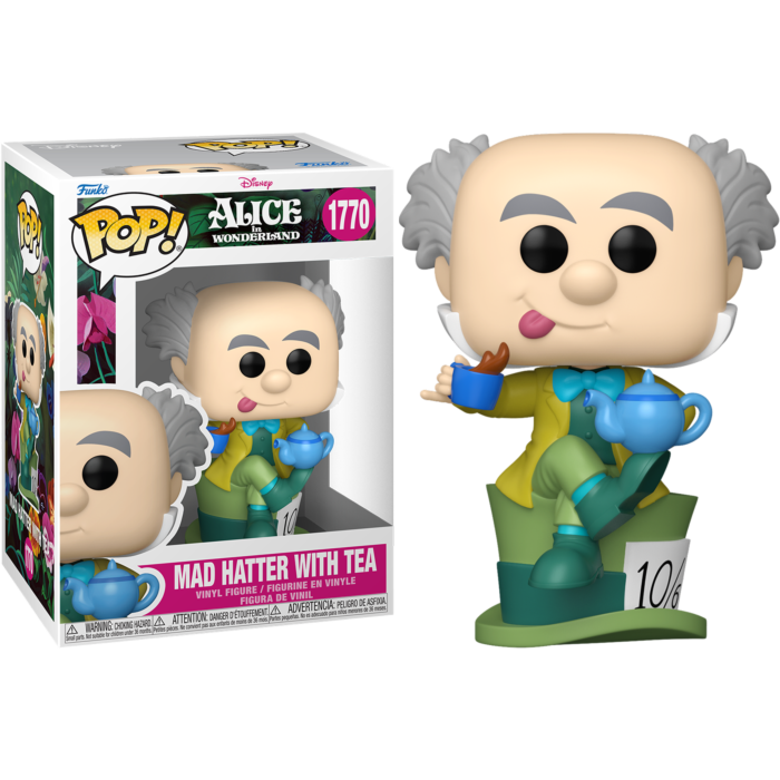 Pre-Order: Alice in Wonderland (1951) - Mad Hatter with Tea Pop! Vinyl Figure