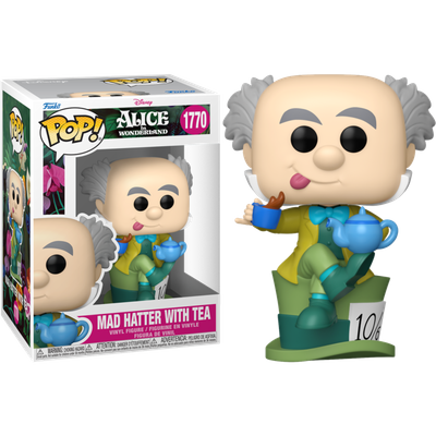 Pre-Order: Alice in Wonderland (1951) - Mad Hatter with Tea Pop! Vinyl Figure