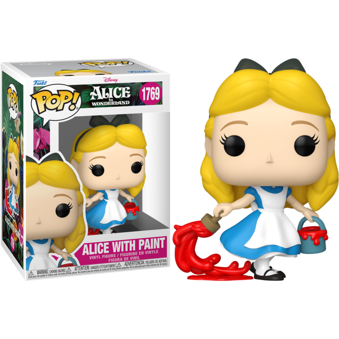 Pre-Order: Alice in Wonderland (1951) - Alice with Paint Pop! Vinyl Figure