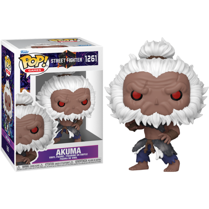 Pre-Order: Street Fighter 6 - Akuma Pop! Vinyl Figure