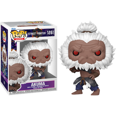 Pre-Order: Street Fighter 6 - Akuma Pop! Vinyl Figure