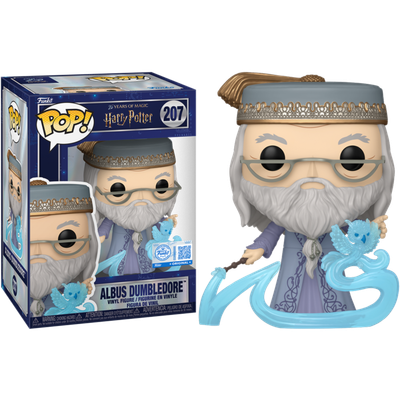 Pre-Order: Harry Potter - Albus Dumbledore with Patronus Pop! Vinyl Figure