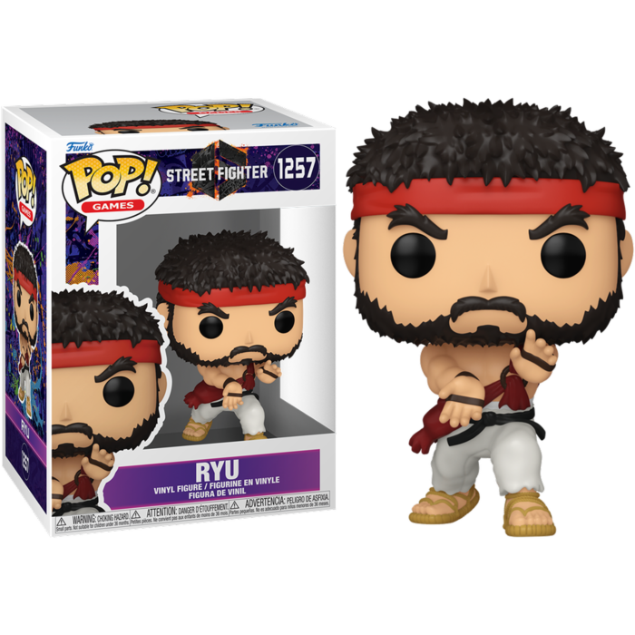 Pre-Order: Street Fighter 6 - Ryu Pop! Vinyl Figure