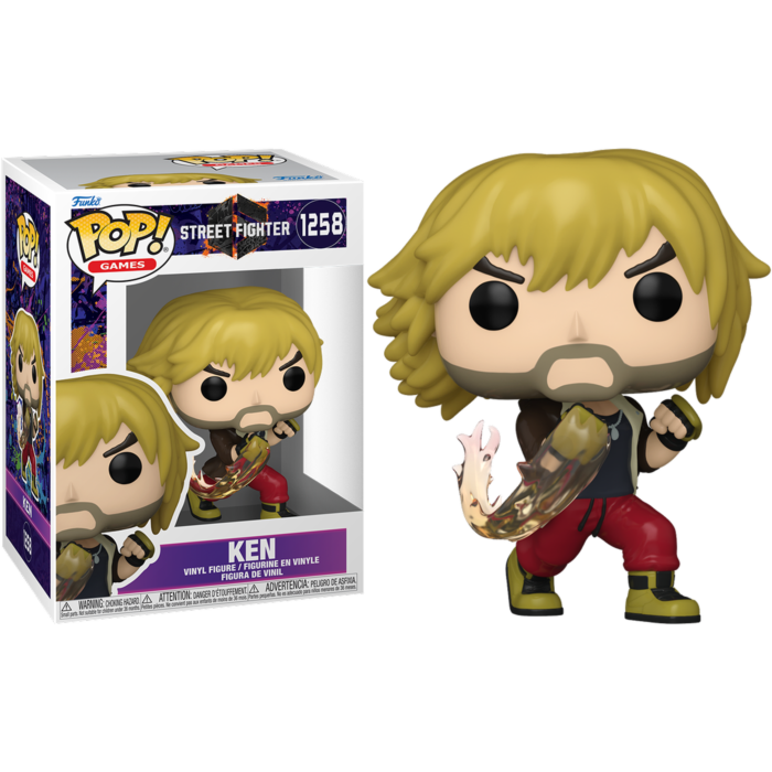 Pre-Order: Street Fighter 6 - Ken Pop! Vinyl Figure