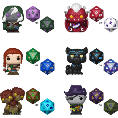 Dungeons & Dragons - Bitty Pop! & Dice Blind Bag Vinyl Figure (1 Blind Bag)