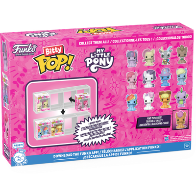 My Little Pony - Rainbow Dash, Sweetie Belle, Applejack &amp; Spike Bitty Pop! Vinyl Figure 4-Pack - alternate product image 2
