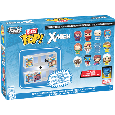 X-Men - Magneto, Scarlet Witch, Quicksilver &amp; Mystique Bitty Pop! Vinyl Figure 4-Pack - alternate product image 2