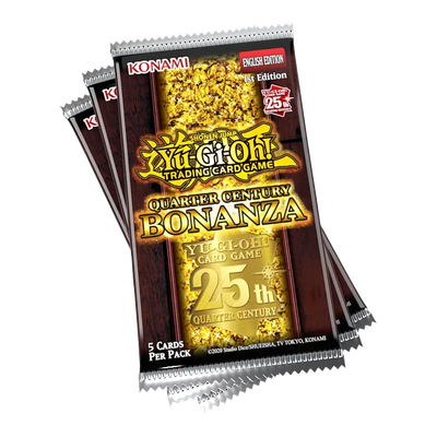 Yu-Gi-Oh! - 25th Anniversary Quarter Century Bonanza 3-Booster Tuckbox