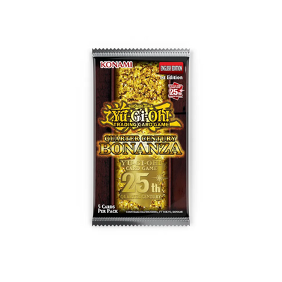 Yu-Gi-Oh! - 25th Anniversary Quarter Century Bonanza 3-Booster Tuckbox