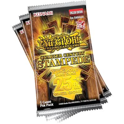 Yu-Gi-Oh! - Quarter Century Stampede 25th Anniversary Booster Tuckbox (3 Packs)