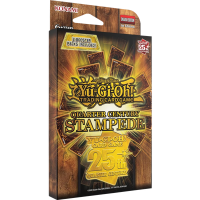 Yu-Gi-Oh! - Quarter Century Stampede 25th Anniversary Booster Tuckbox (3 Packs)