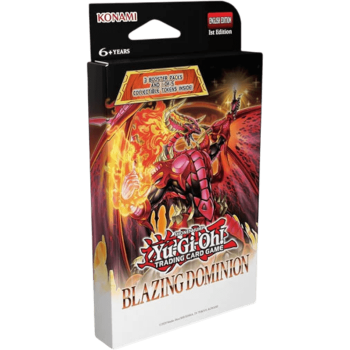 Yu-Gi-Oh! - Blazing Dominion Tripack Tuckbox