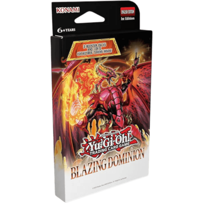 Pre-Order: Yu-Gi-Oh! - Blazing Dominion Tripack Tuckbox