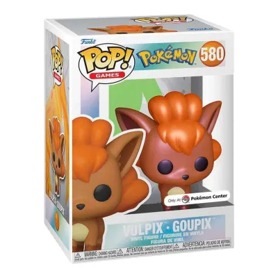 Pokemon- Vulpix Goupix Pop! Vinyl Figure (Pearlescent ) (Pokemon Centre Exclusive)