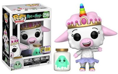 Rick & Morty- Tinkles Ghost in a Jar Pop! Vinyl Figure (2017 Exclusive)