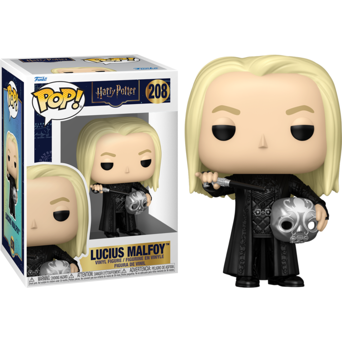 Harry Potter - Lucius Malfoy with Mask Pop! Vinyl Figure