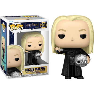 Pre-Order: Harry Potter - Lucius Malfoy with Mask Pop! Vinyl Figure
