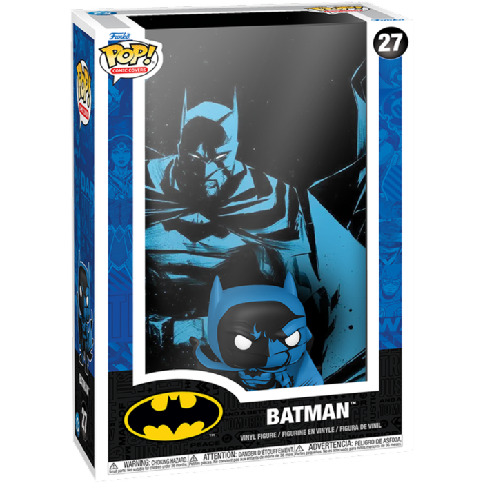 DC Comics - Batman Black &amp; Blue Pop! Comic Covers Vinyl Figure