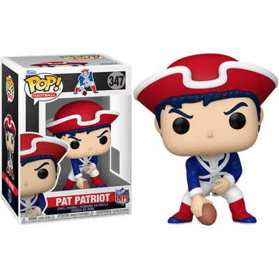Pre-Order: NFL Football: Mascots - New England Patriots Pat Patriot Pop! Vinyl Figure