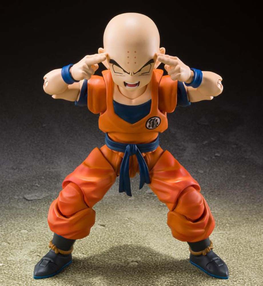 Dragonball Z- Krillin Earth Strongest Man S.h.Figuarts Figure
