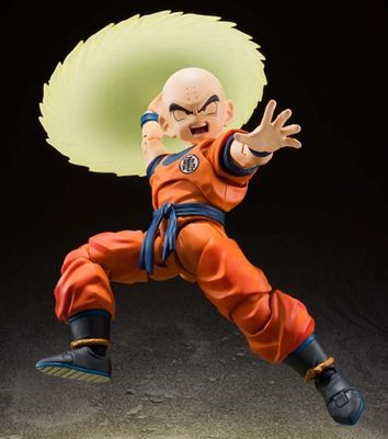 Dragonball Z- Krillin Earth Strongest Man S.h.Figuarts Figure