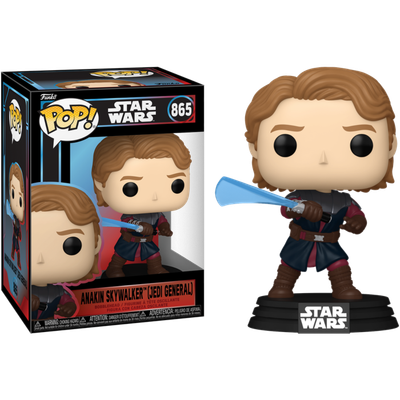Pre-Order: Star Wars - Anakin Skywalker (Jedi General) Pop! Vinyl Figure