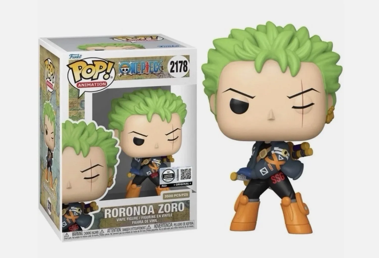 One Piece - Roronoa Zoro (Egghead) Pop! Vinyl Figure (3500 Pieces Exclusive)