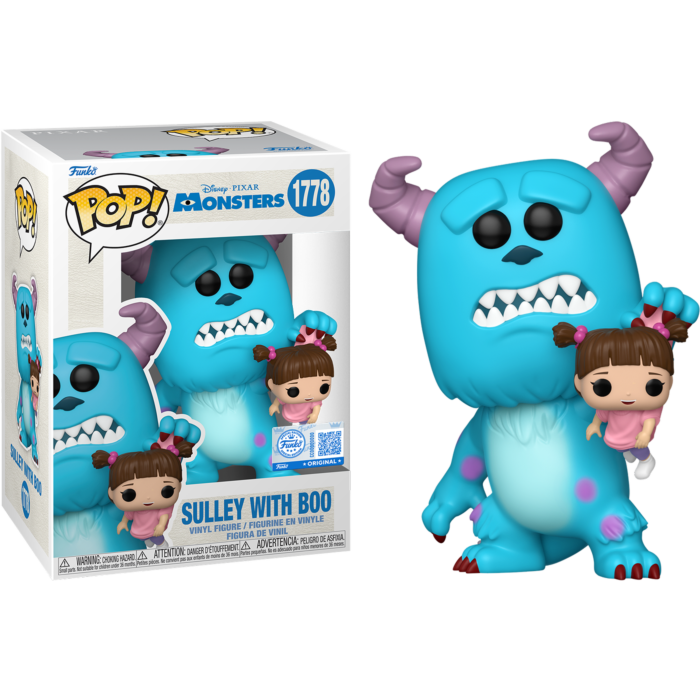 Monsters, Inc. - Sulley with Boo Pop! Vinyl Figure
