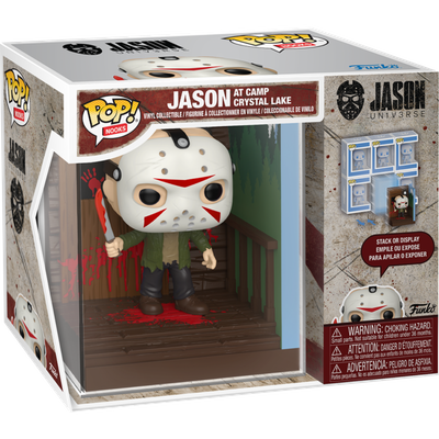 Pre-Order: Jason Universe - Jason Voorhees at Camp Crystal Lake Pop! Nook Vinyl Figure