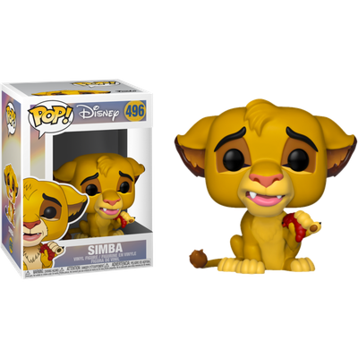 The Lion King - Simba with Grub Pop! Vinyl Figure