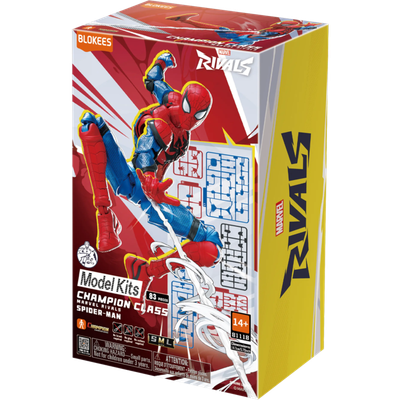 Blokees Marvel Rivals - Champion Class 06 Spiderman Articulated Model Kit