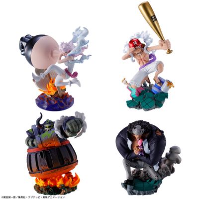 Pre-Order: One Piece Logbox Re:Birth Petitrama Egghead 02 Box of 4 Figures