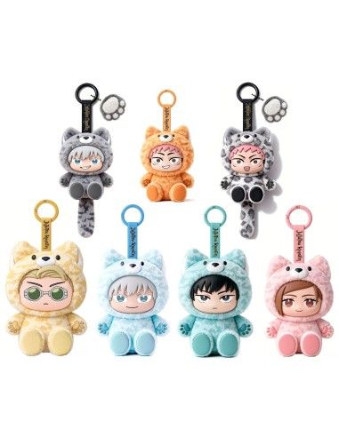 Puremind- Jujutsu Kaisen – Chibi Beast Plush Keychain Blind Box (1 Random Box)