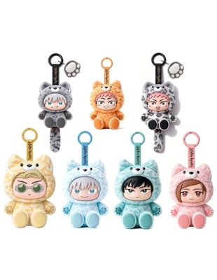 Pre-Order: Puremind- Jujutsu Kaisen – Chibi Beast Plush Keychain Blind Box (1 Random Box)