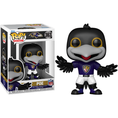Pre-Order: NFL Football: Mascots - Baltimore Ravens Poe Pop! Vinyl Figure