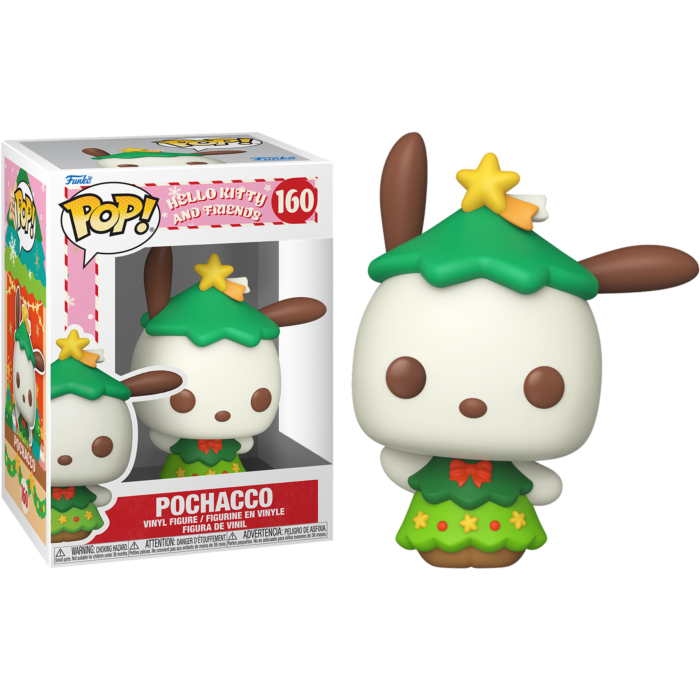 Hello Kitty &amp; Friends - Pochacco (Festive) Pop! Vinyl Figure