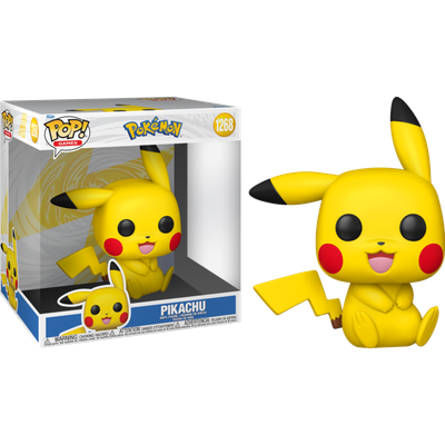 Pre-Order: Pokemon - Pikachu (Sitting) Jumbo 10" Pop! Vinyl Figure