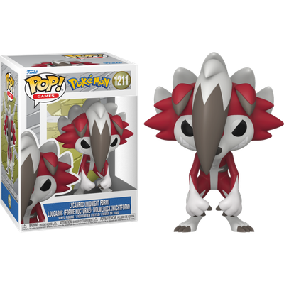 Pre-Order: Pokemon - Lycanroc (Midnight Form) Pop! Vinyl Figure