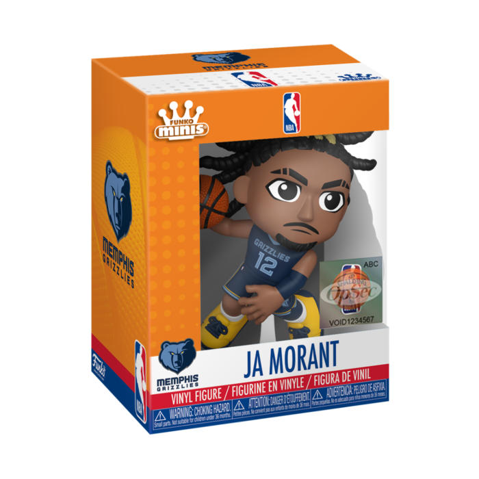 NBA Basketball - Funko Minis 3" Vinyl Figure - Ja Morant