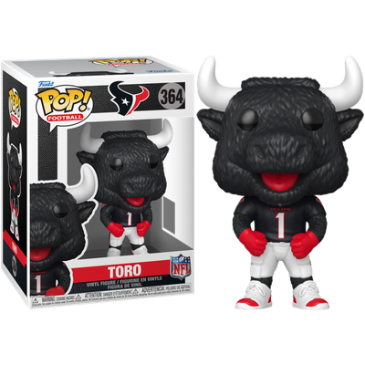 Pre-Order: NFL Football: Mascots - Houston Texans Toro Pop! Vinyl Figure