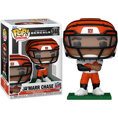 Pre-Order: NFL Football - Ja'Marr Chase Cincinnati Bengals Pop! Vinyl Figure