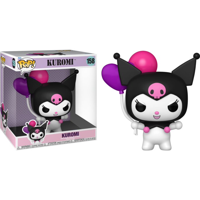 Hello Kitty &amp; Friends - Kuromi with Balloons 10" Jumbo Pop! Vinyl Figure