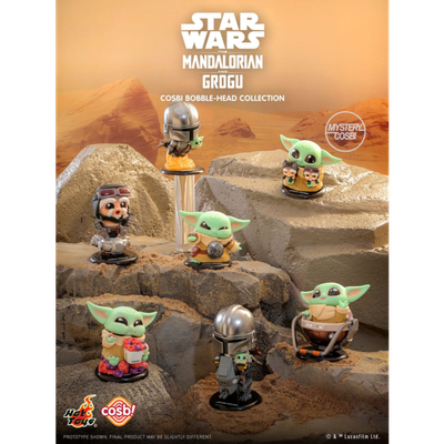 Star Wars: The Mandalorian & Grogu (2026) - Cosbi Collection Blind Box Hot Toys Figure (1 Single Box)