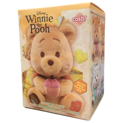 Winnie the Pooh - Bloom to Snow Cosbi Collection Plush Keychain Blind Box Hot Toys Figure (1 Single Box)