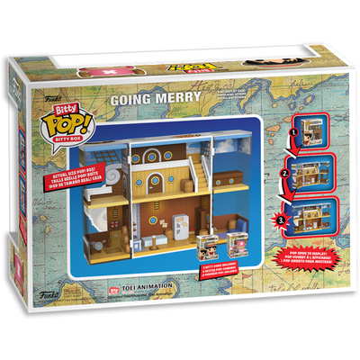 Pre-Order: One Piece - Going Merry Bitty Pop! Box Playset Vinyl Figure