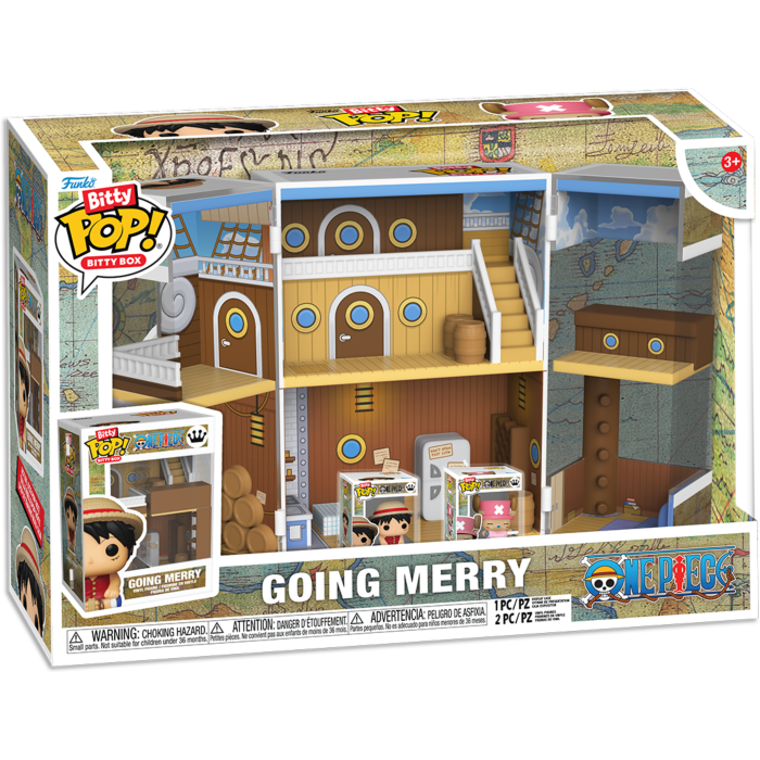 One Piece - Going Merry Bitty Pop! Box Playset Vinyl Figure