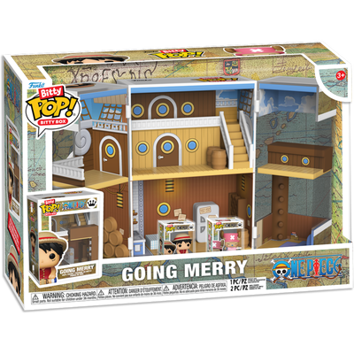 Pre-Order: One Piece - Going Merry Bitty Pop! Box Playset Vinyl Figure