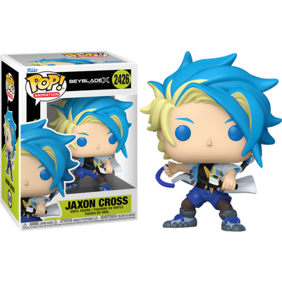 Beyblade X - Jaxon Cross Chase Pop! Vinyl Figure Bundle of 2